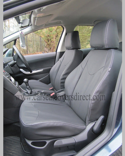 Peugeot 308 Black Seat Covers
