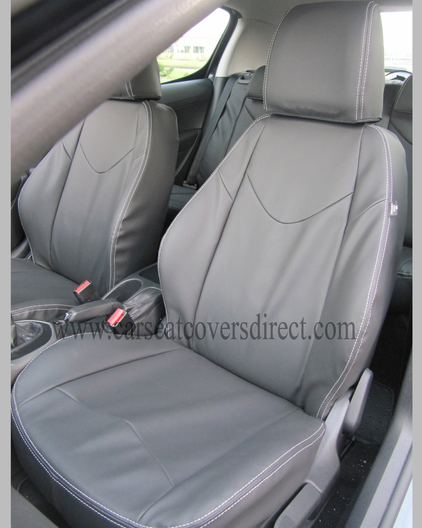 Peugeot 308 Black Seat Covers