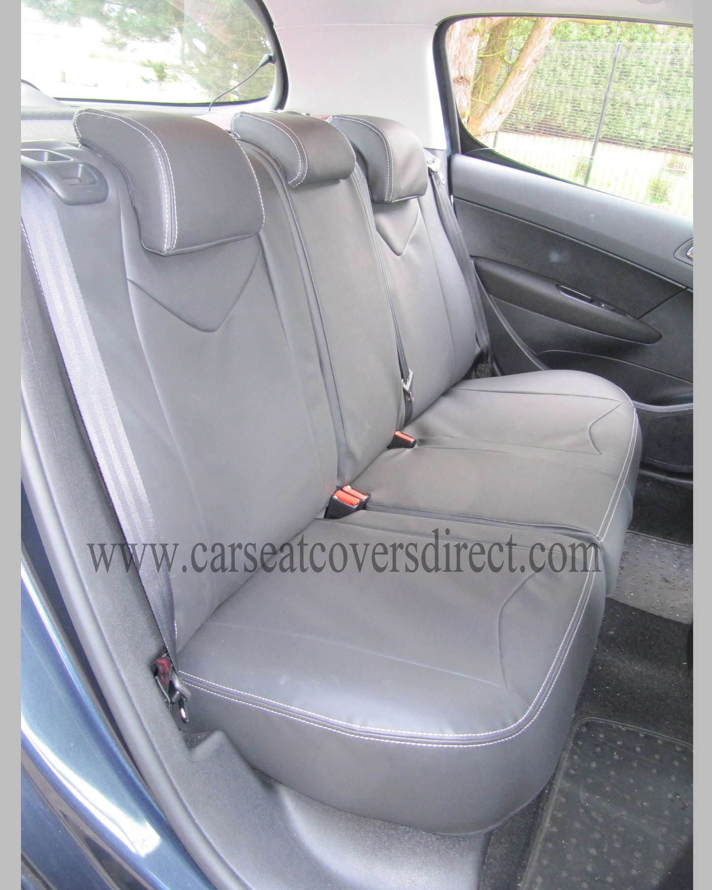 Peugeot 308 Black Seat Covers