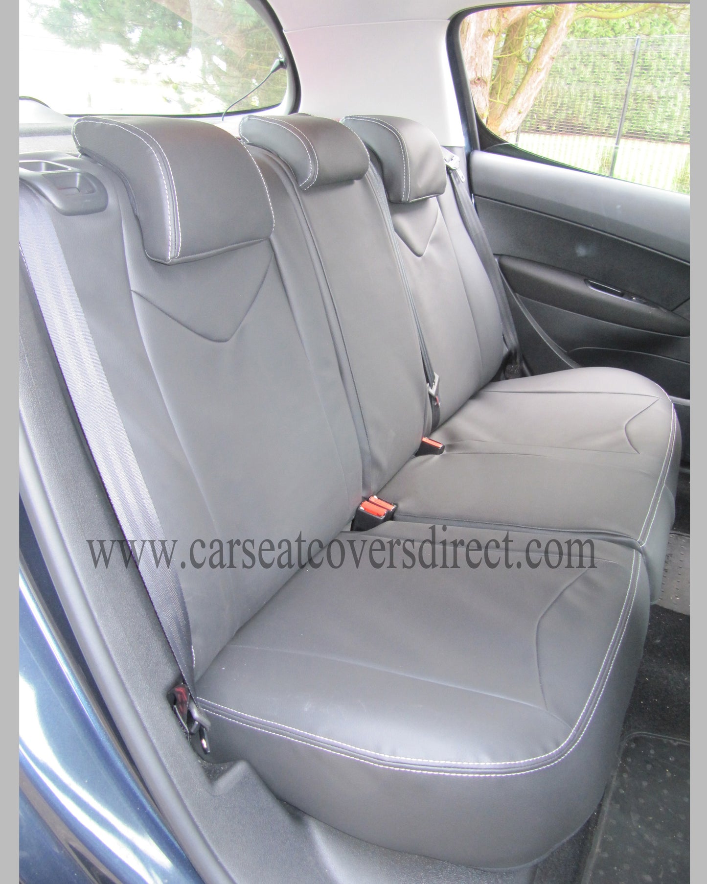 Peugeot 308 Black Seat Covers