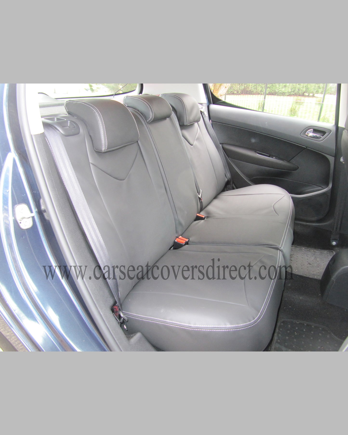 Peugeot 308 Black Seat Covers