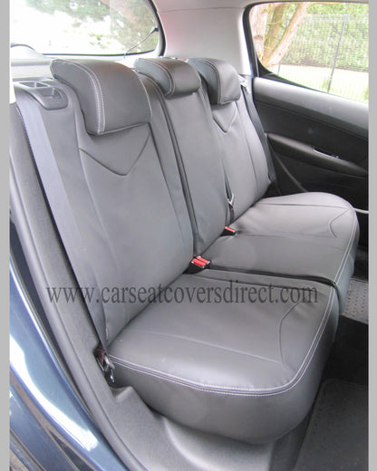 Peugeot 308 Black Seat Covers