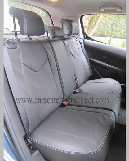 Peugeot 308 Black Seat Covers