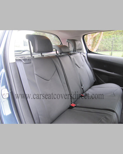 Peugeot 308 Black Seat Covers