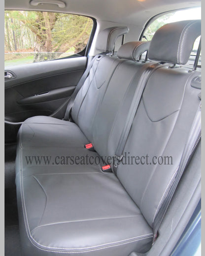 Peugeot 308 Black Seat Covers