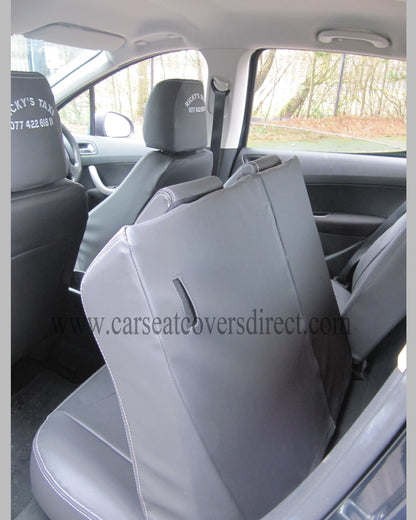 Peugeot 308 Black Seat Covers