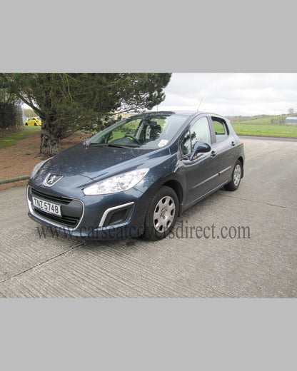 Peugeot 308 Black Seat Covers
