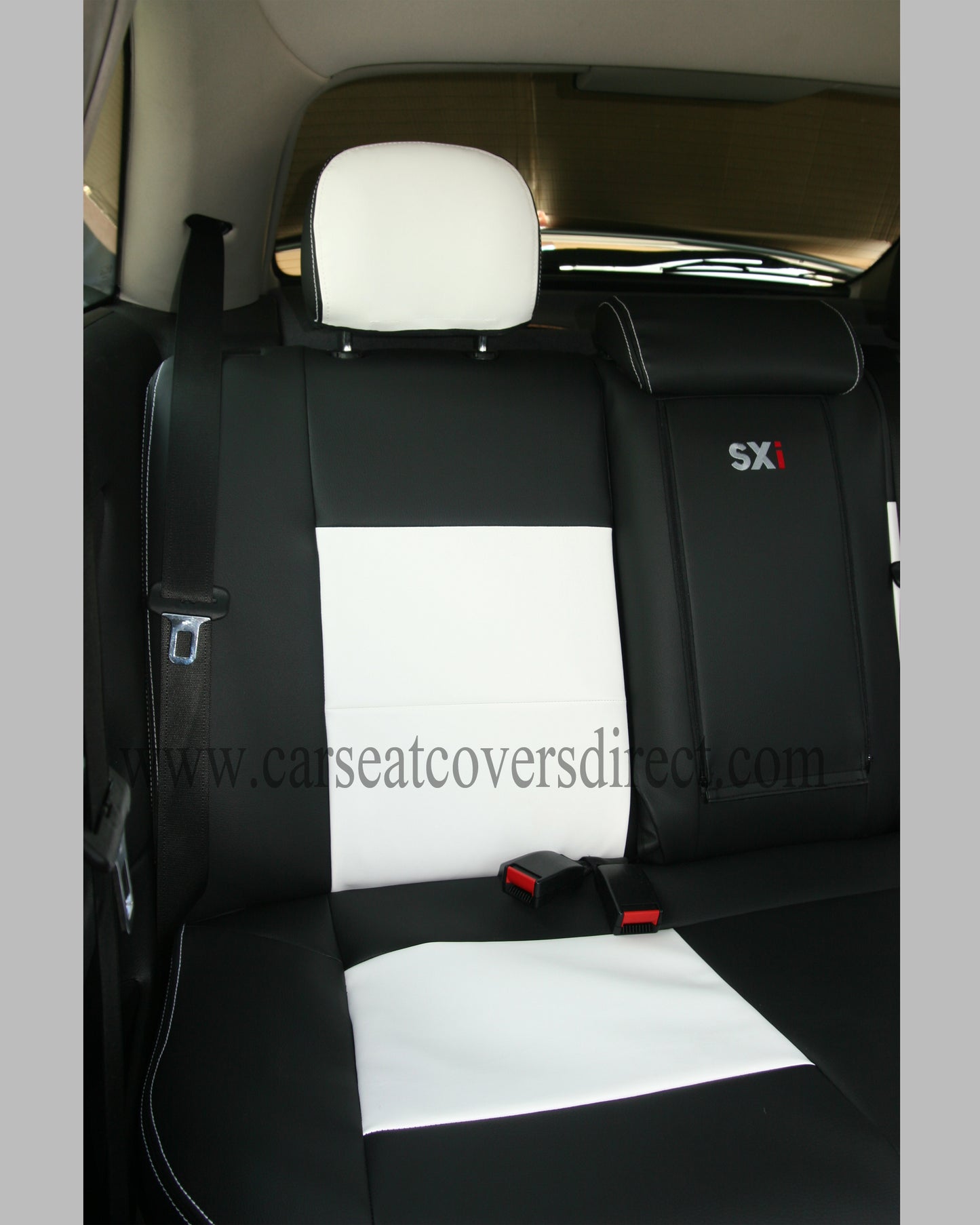 Opel ASTRA G Black & White Seat Covers