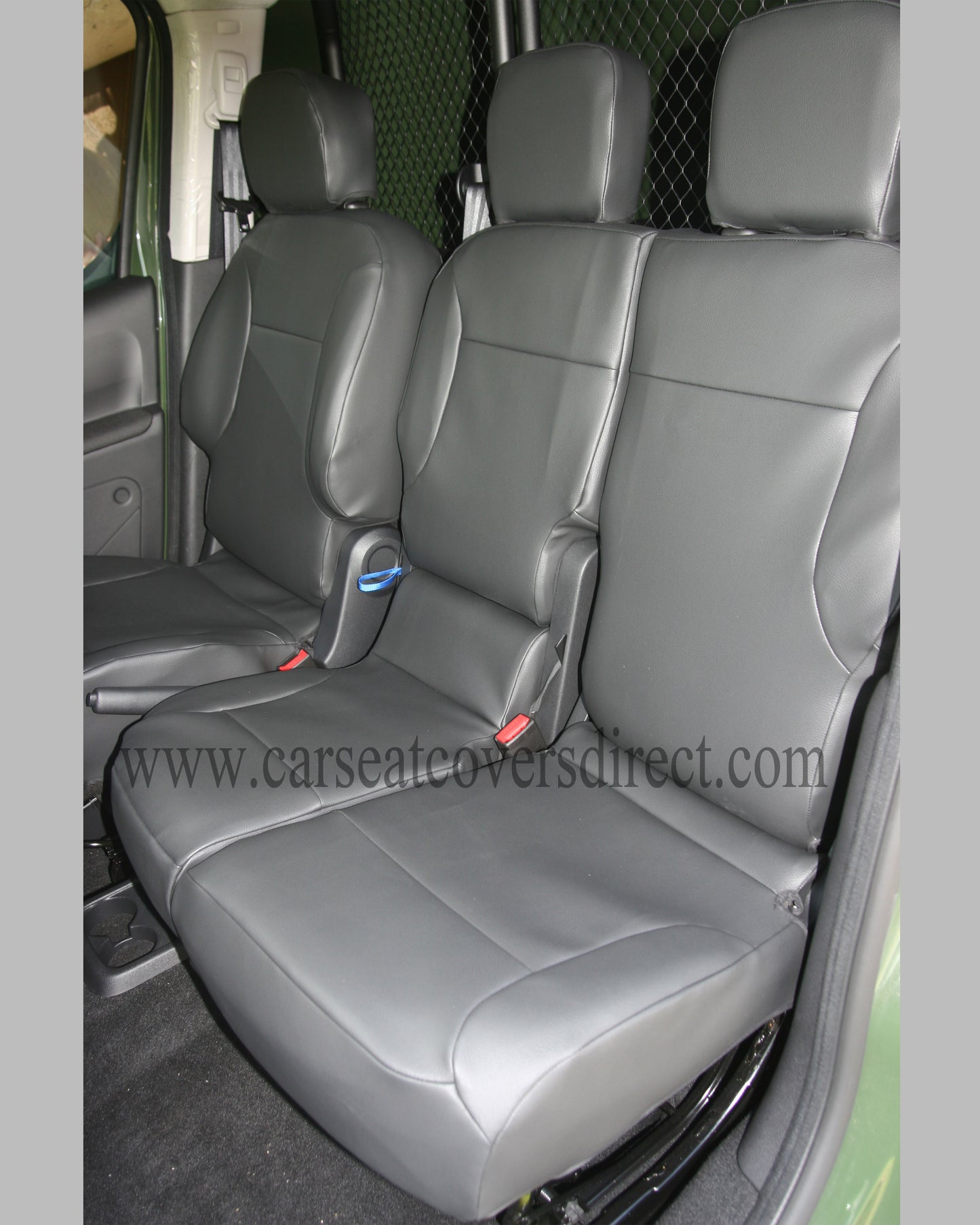 Citroen BERLINGO 2nd Gen black seat covers