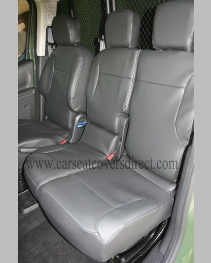 Citroen BERLINGO 2nd Gen black seat covers