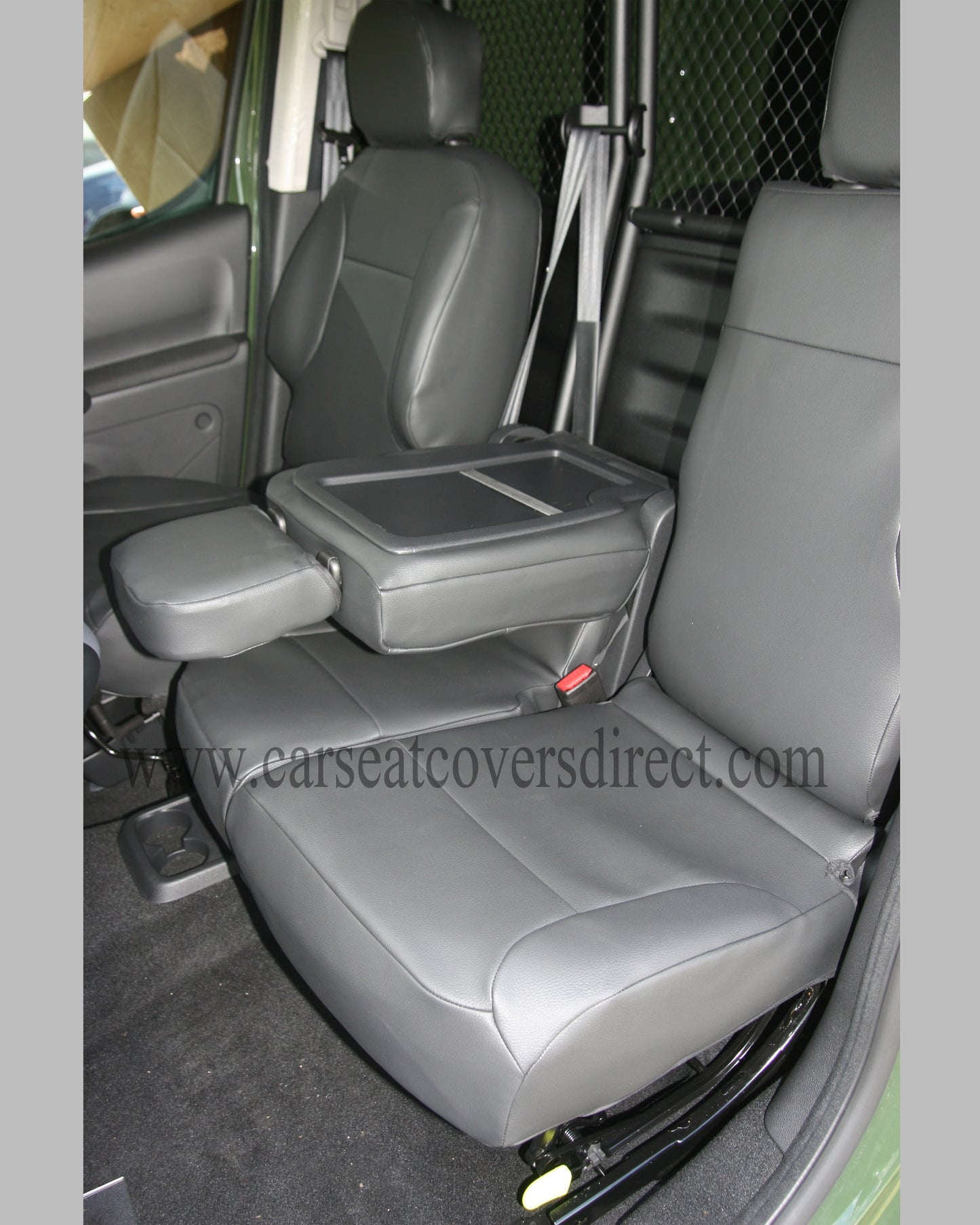 Citroen BERLINGO 2nd Gen black seat covers