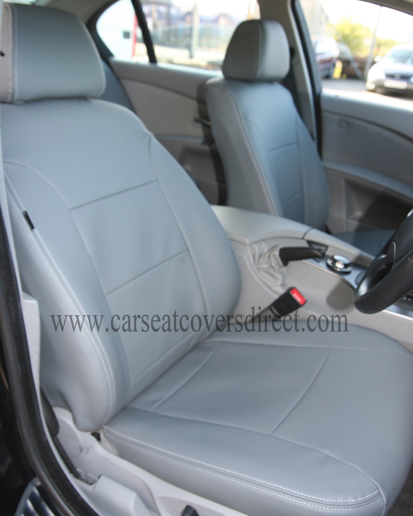 BMW 5 Series E60 Black Seat Covers
