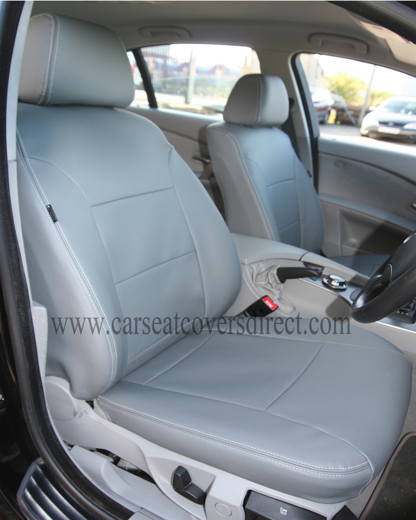 BMW 5 Series E60 Black Seat Covers
