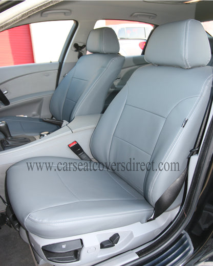 BMW 5 Series E60 Black Seat Covers