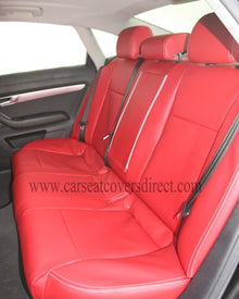 Audi A6 - Red Covers With Logos
