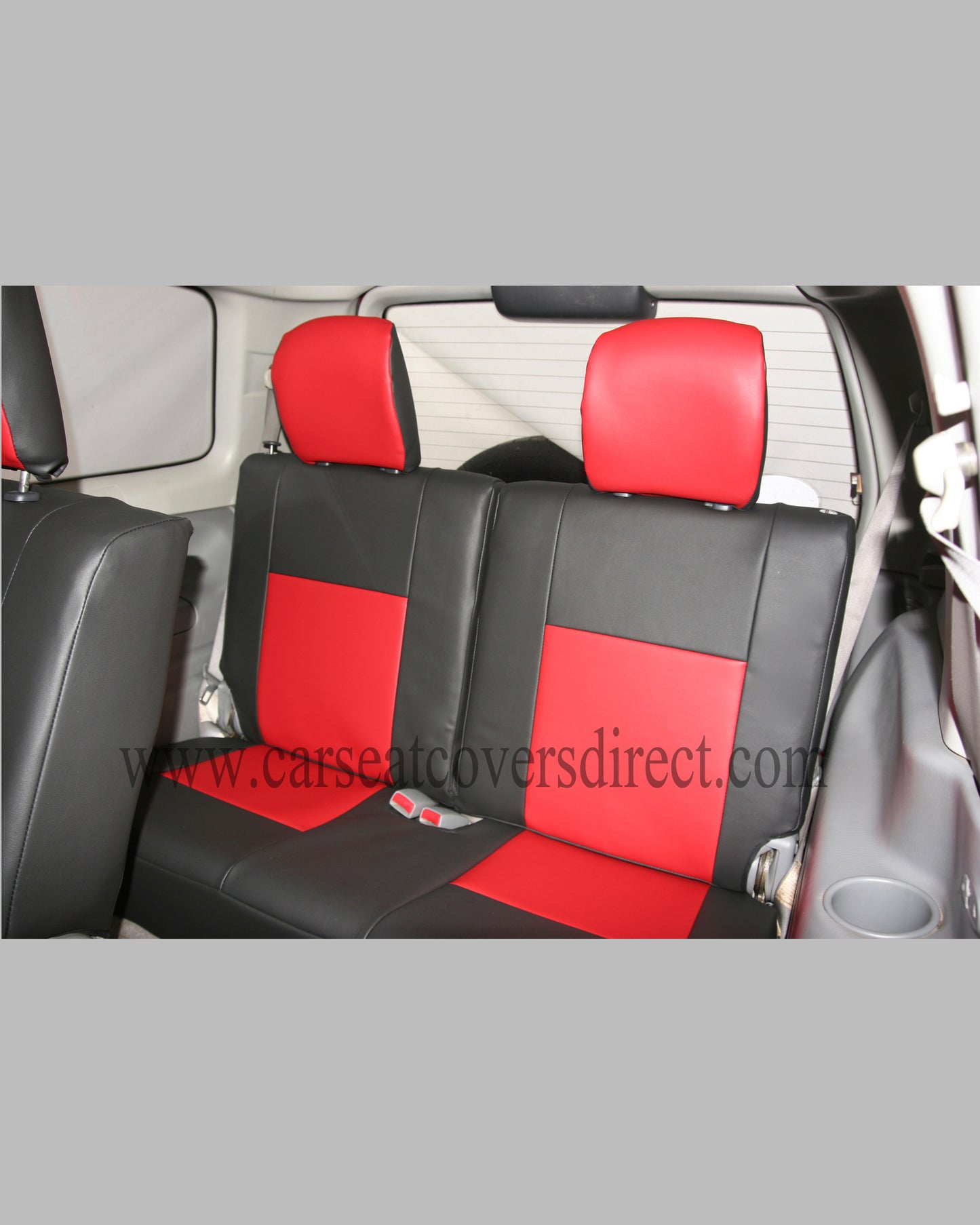 SUZUKI GRAND VITARA 2ND GEN Black & Red Seat Covers