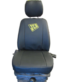 JCB 416 Black Leatherette + Logo