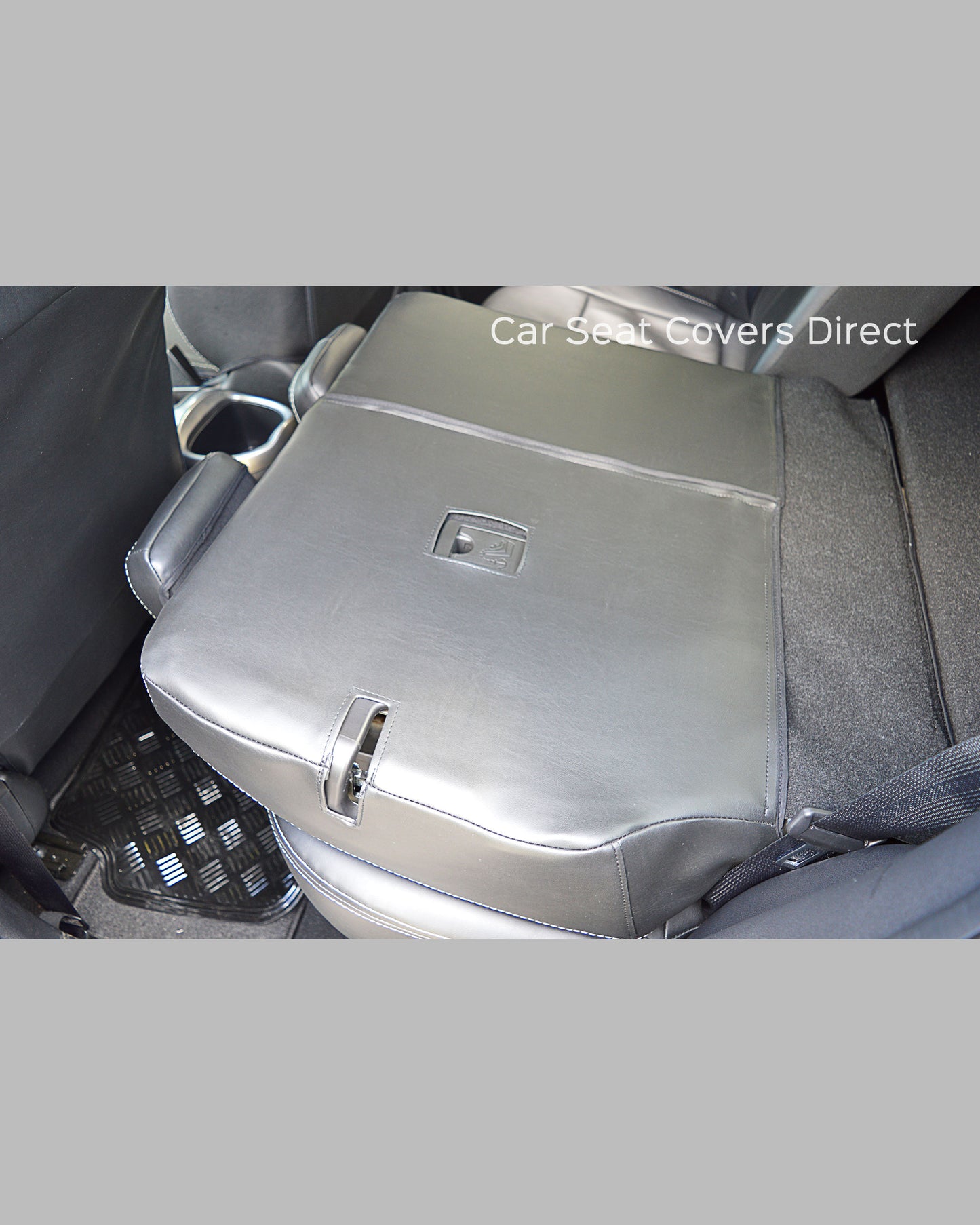Nissan Juke Tailored Seat Covers - Black Leatherette with Logos