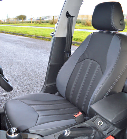 Seat Leon MK3 Tailored Leather Look Car Seat Covers (2012 - Present)