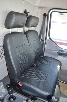 DAF LF Truck Tailored Seat Covers - Black