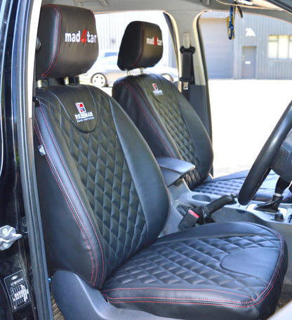 Ford Ranger Black Diamond Quilted Tailored Waterproof Seat Covers