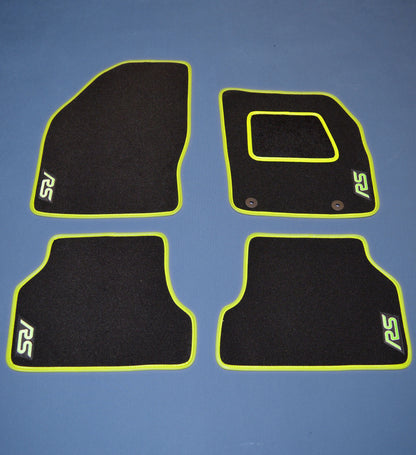 Ford Focus RS MK2 Standard Tailored Car Mats With Boot Mat