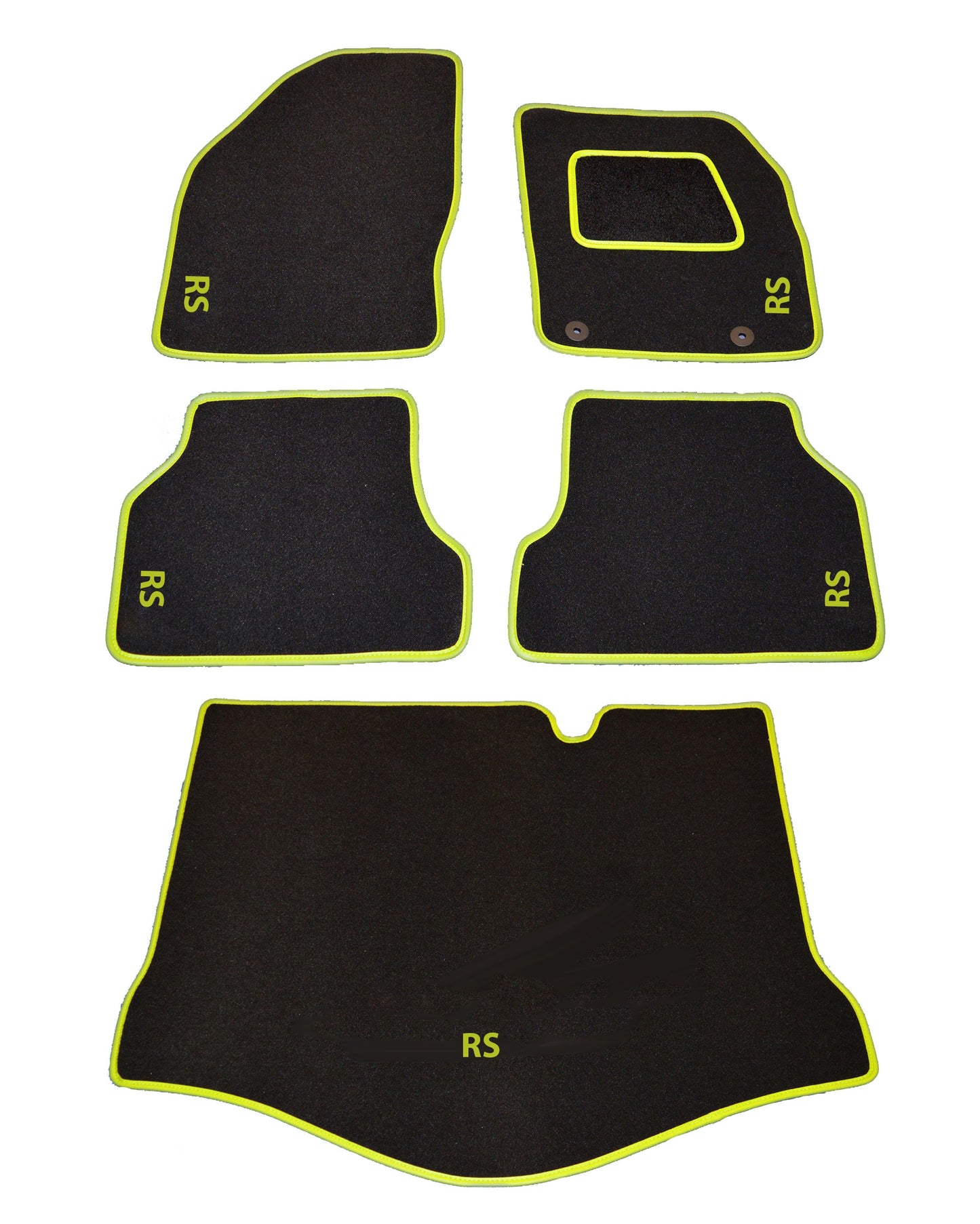 Ford Focus RS MK2 Standard Tailored Car Mats With Boot Mat