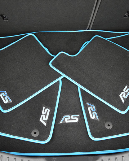 Ford Focus RS Prestige Tailored Car Mats (3rd Generation) With Boot Mat