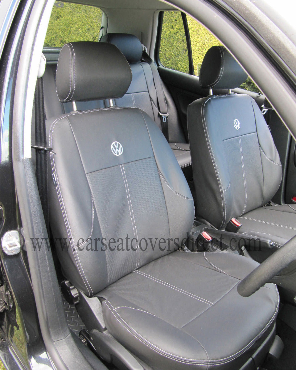 Volkswagen Golf MK4 -  Black Leatherette & Perforated Centre