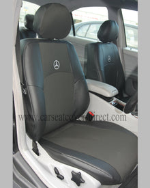 Mercedes C-CLASS W203 Black Leatherette Seat Covers