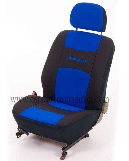 Motorsport Universal Pair Seat Covers - Multiple Colours Available