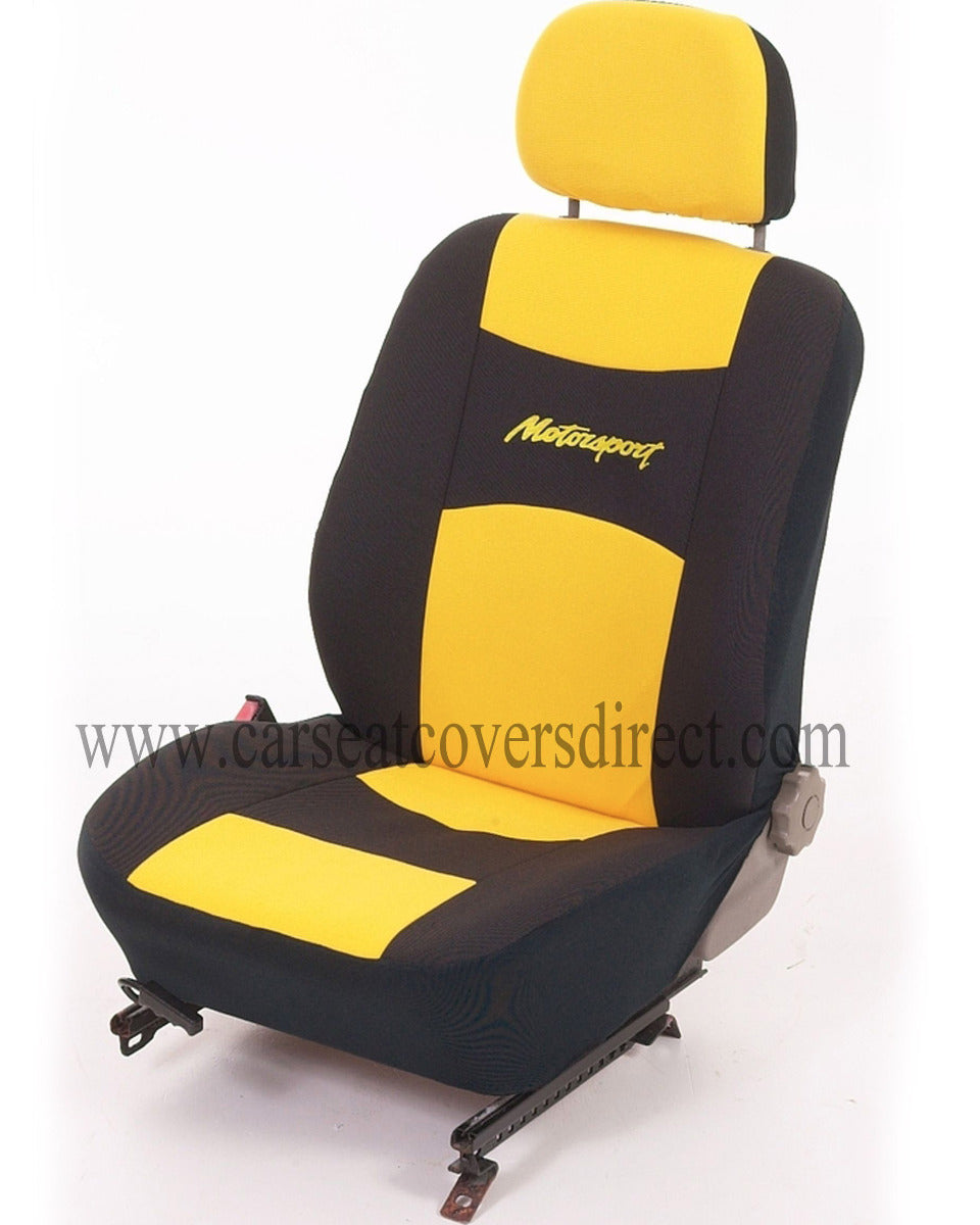 Motorsport Universal Pair Seat Covers - Multiple Colours Available