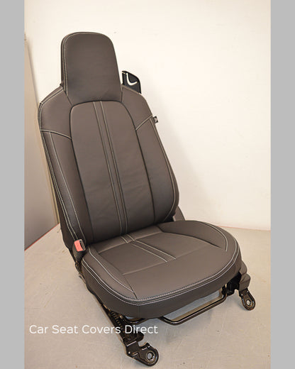 Mazda MX5 Tailored Seat Covers 3rd Gen Charcoal Leatherette