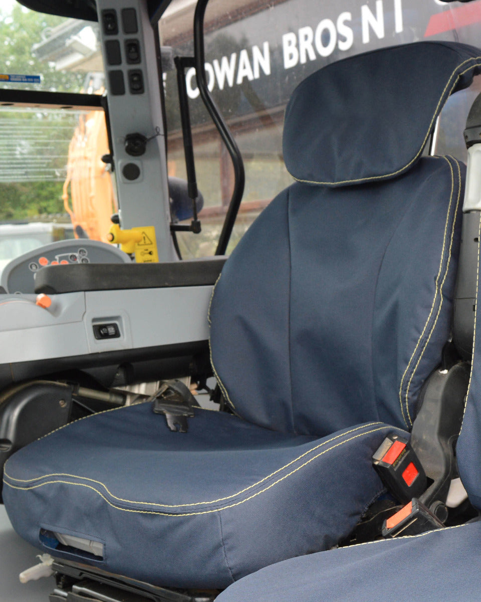 New Holland T7000 Grammer Maximo Dynamic Navy Seat Cover - Driver Seat