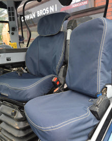 New Holland T7000 Grammer Maximo Dynamic Seat Navy - Driver + Passenger