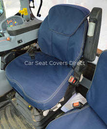 New Holland T7000 Grammer Maximo Dynamic Navy Seat Cover - Driver Seat
