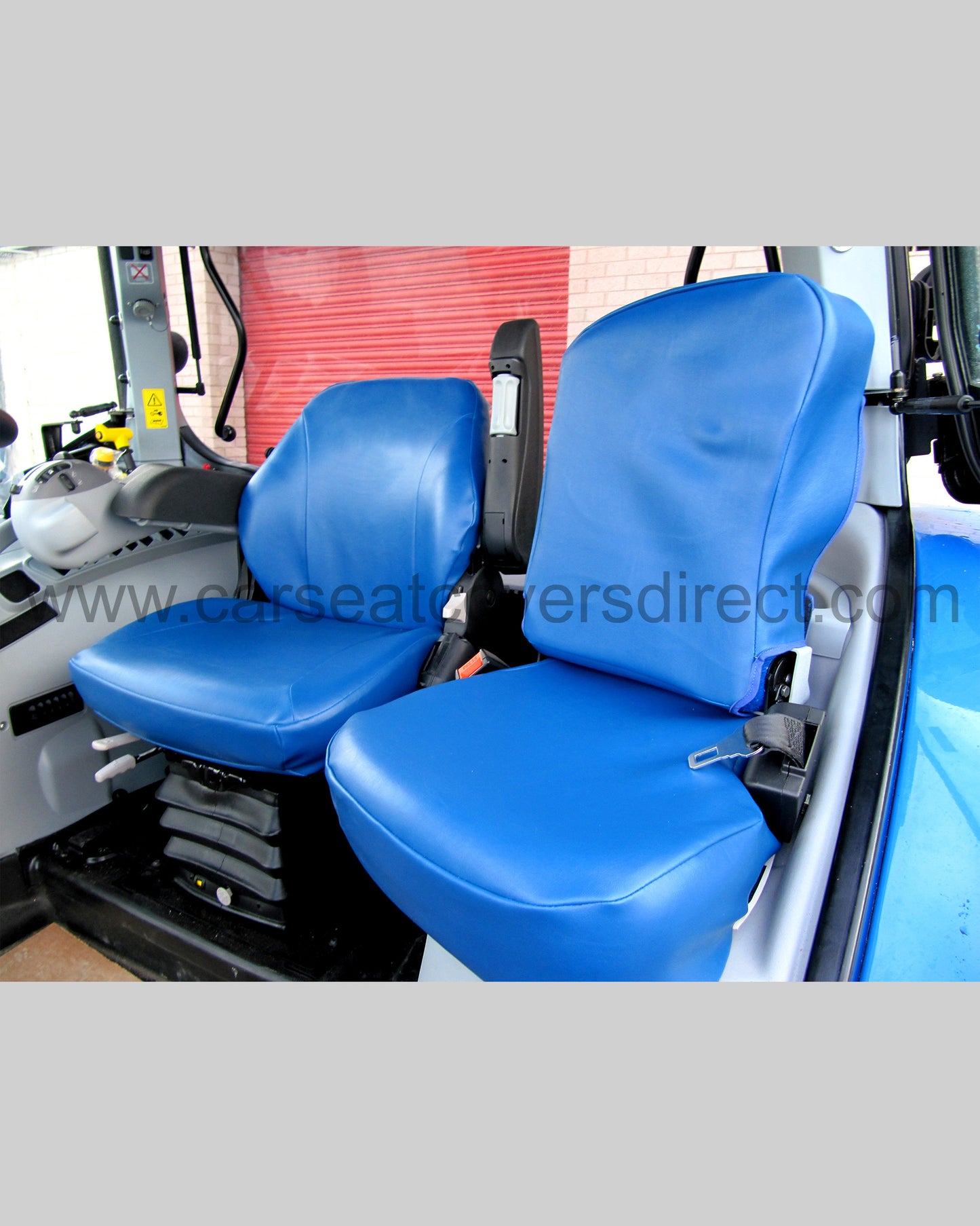 New Holland Driver & Passenger - Blue Leatherette