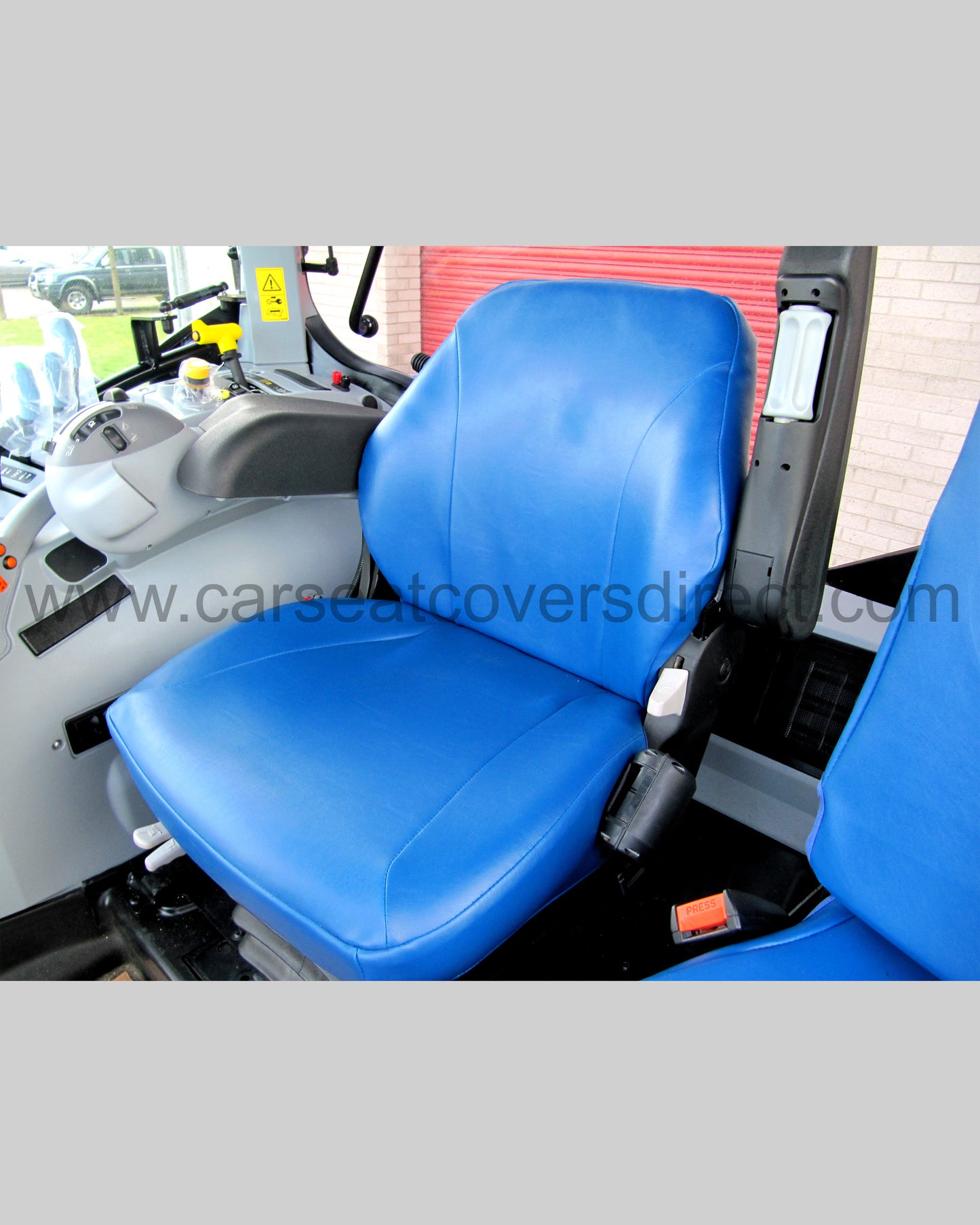 New Holland Driver & Passenger - Blue Leatherette