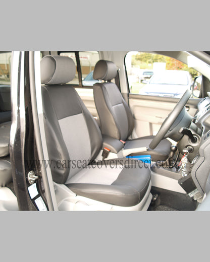 VOLKSWAGEN VW Caddy life grey & red Seat Covers