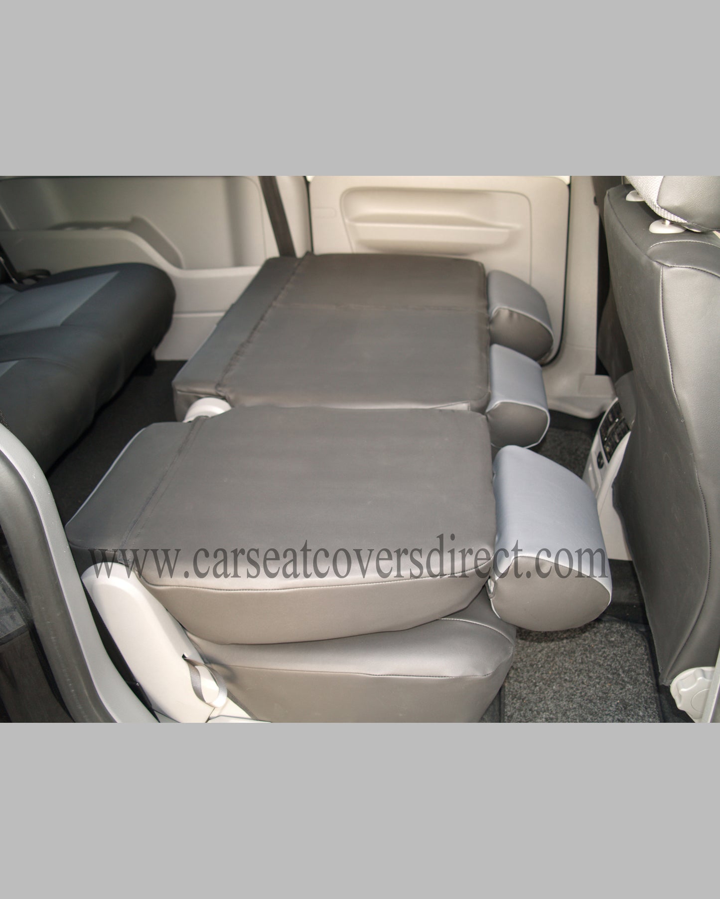 VOLKSWAGEN VW Caddy life grey & red Seat Covers