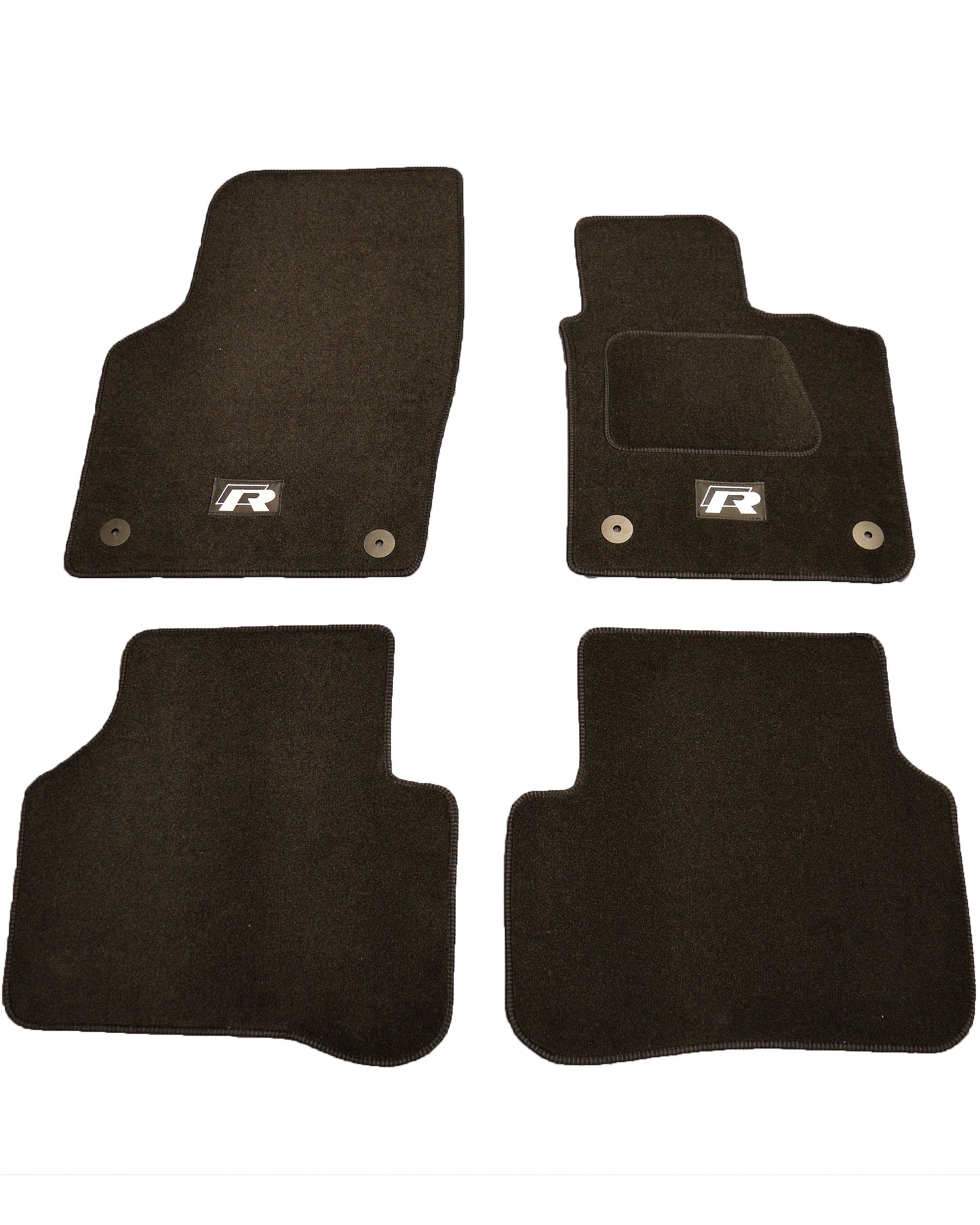 Volkswagen Passat CC R Line Tailored Car Floor Mats Black Carpet