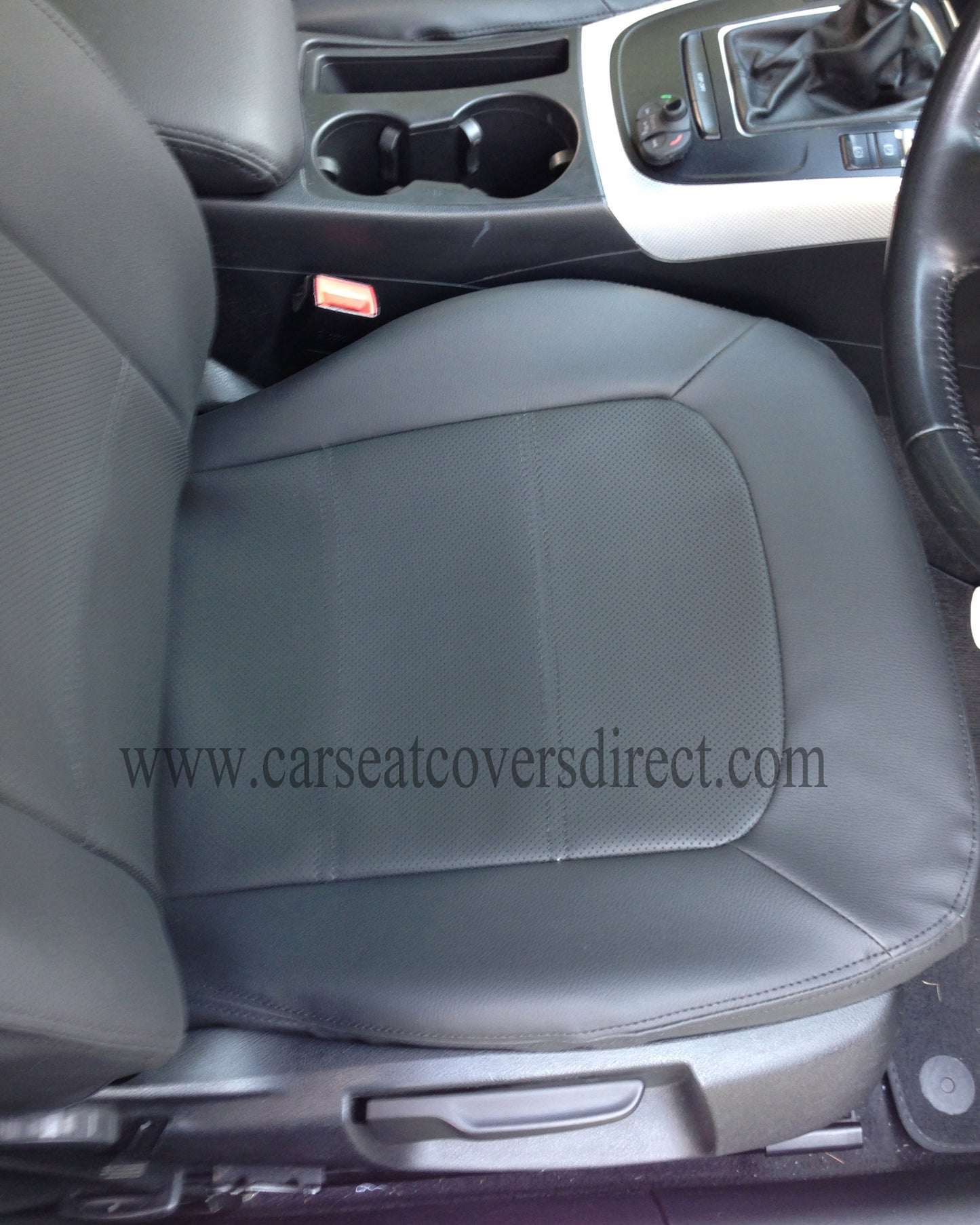 Audi A4 B8 - Black & Perforated Leatherette