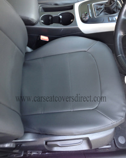 Audi A4 B8 - Black & Perforated Leatherette