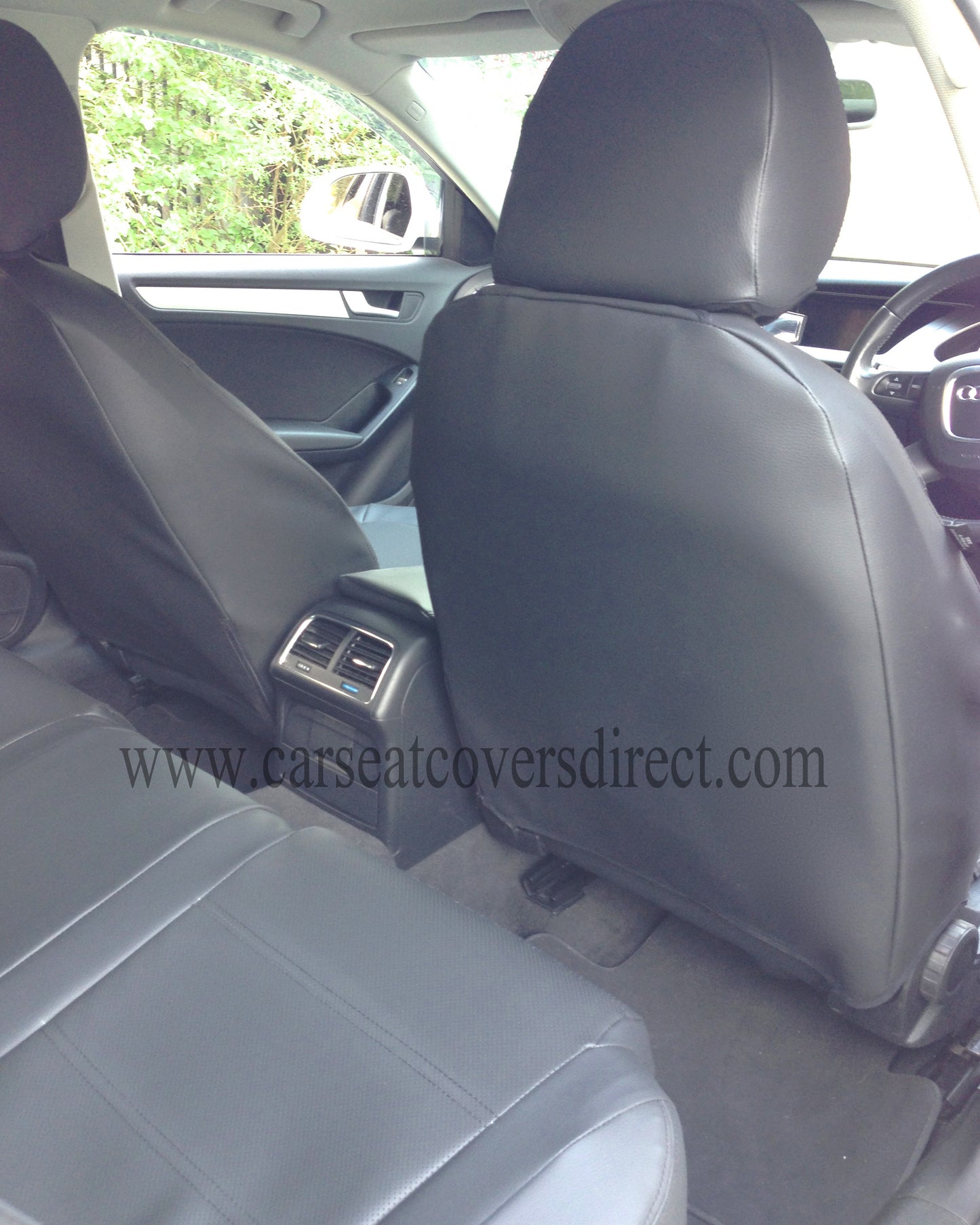 Audi A4 B8 - Black & Perforated Leatherette