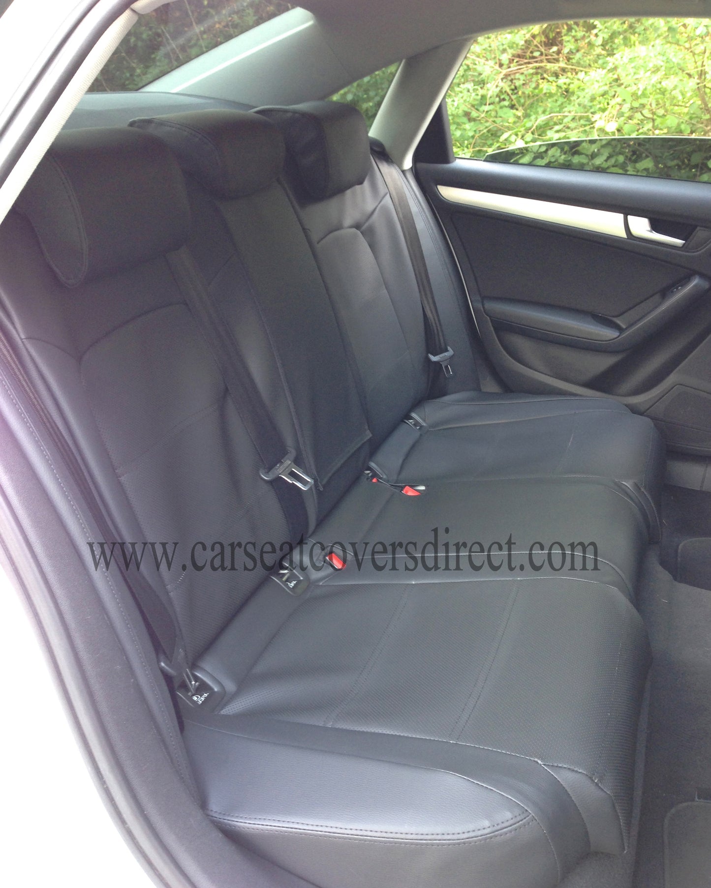 Audi A4 B8 - Black & Perforated Leatherette