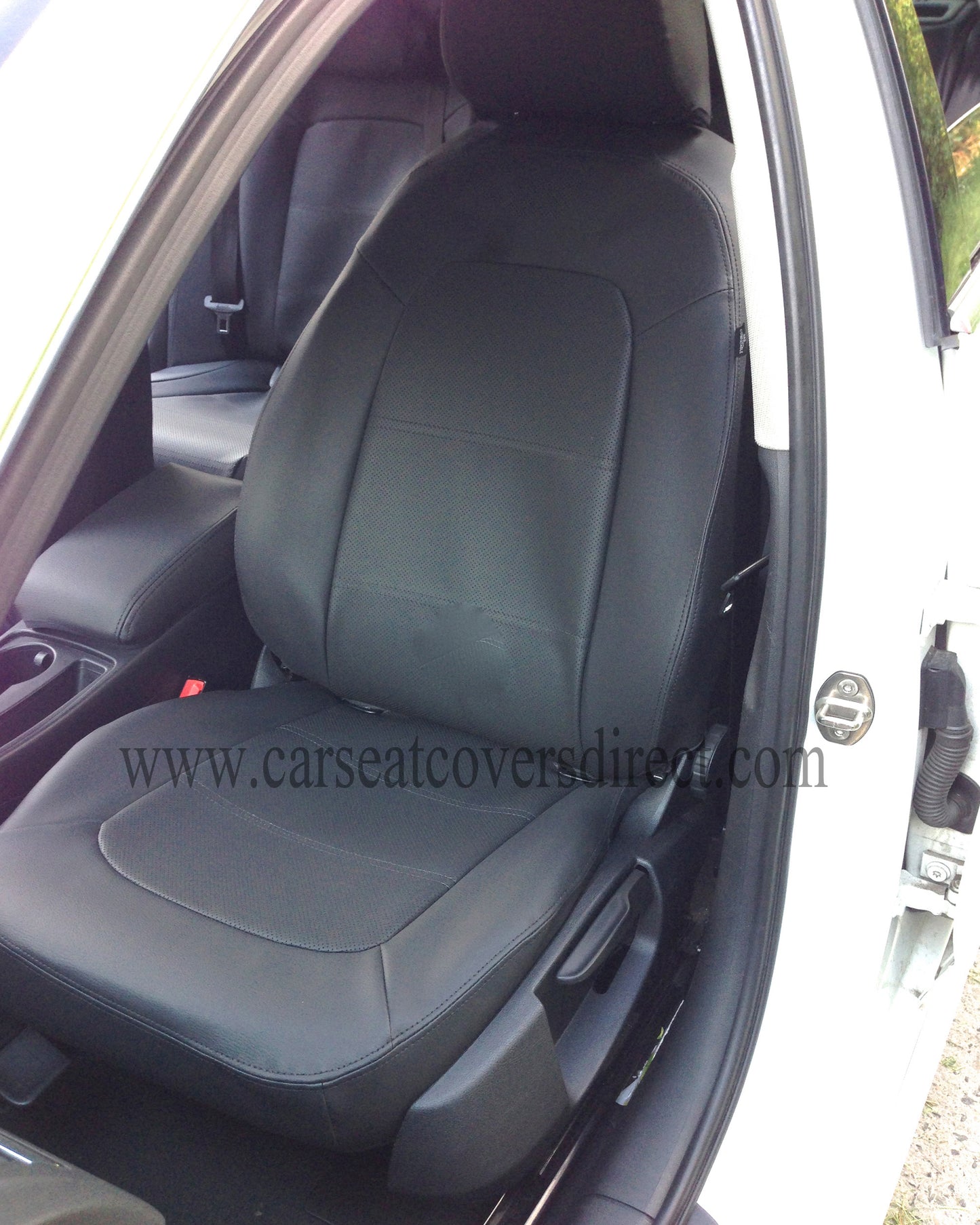 Audi A4 B8 - Black & Perforated Leatherette