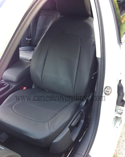 Audi A4 B8 - Black & Perforated Leatherette
