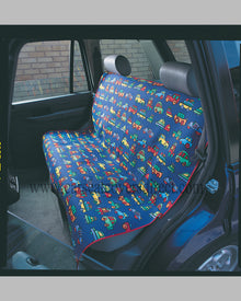 Childrens rear seat protector