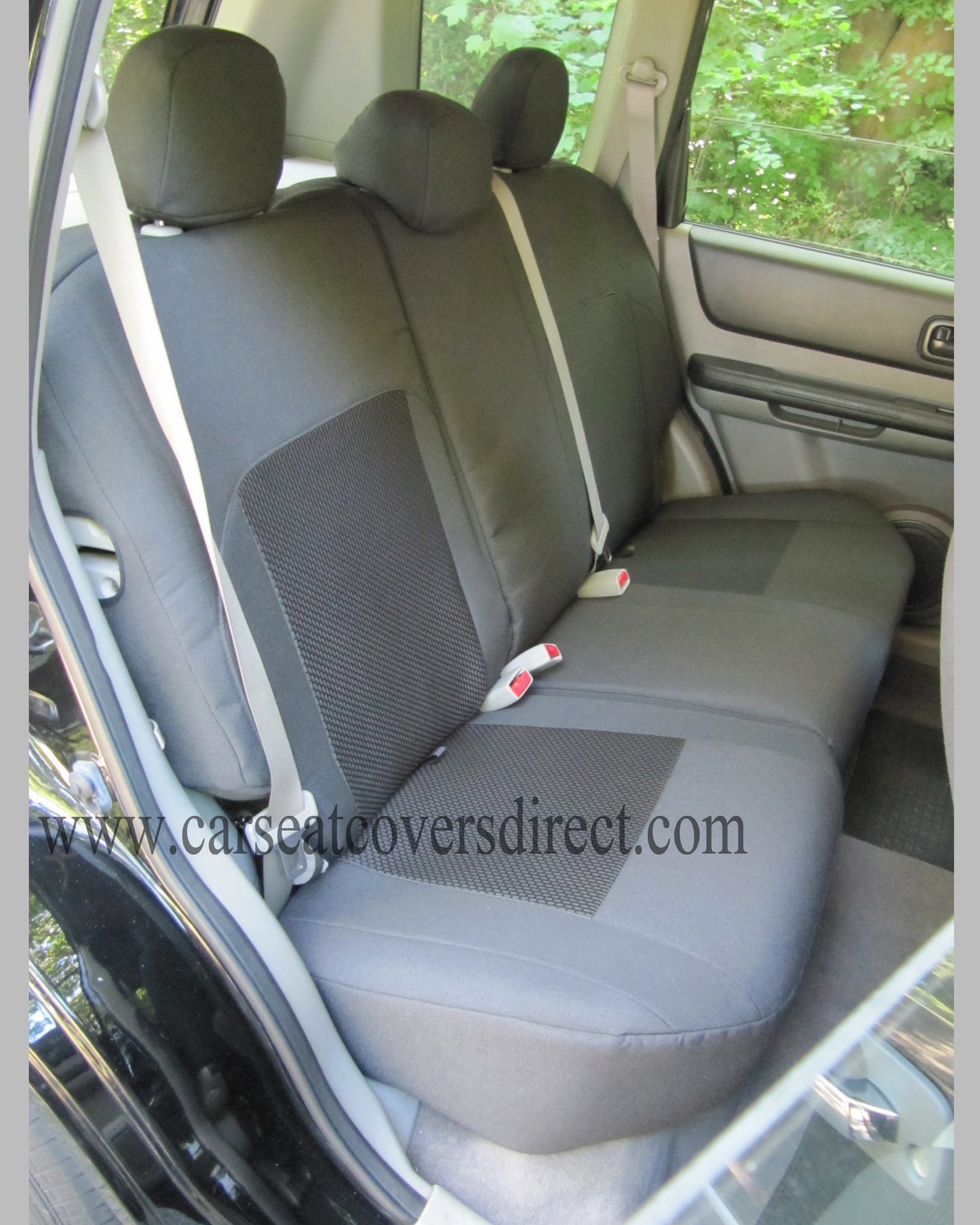Nissan X-TRAIL Black Leatherette Seat Covers
