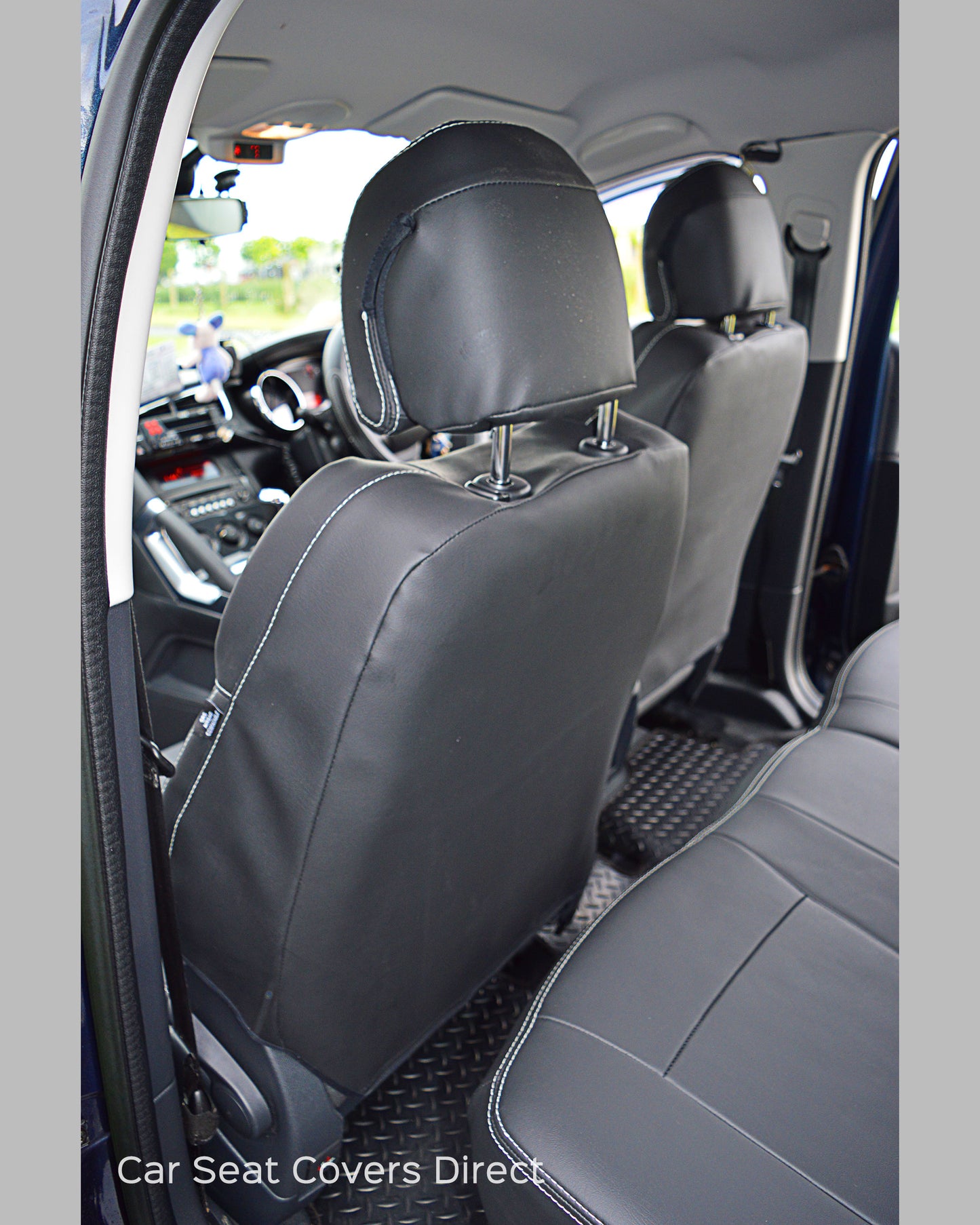 Peugeot 3008 Tailored Seat Covers - Charcoal Taxi Pack
